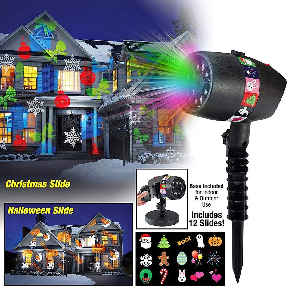 Moving LED Lights Laser Projector