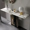 Modern Minimalist Console Table – Stylish High-End Compact Table for Living Room & Office