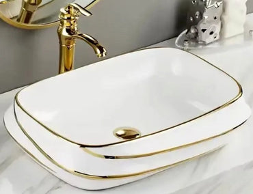 Modern Luxury Design Wash Basin Above Counter