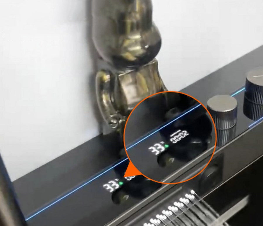 Integrated Waterfall Kitchen Sink Digitial Display Stainless Steel Water Filter & Cup Washer