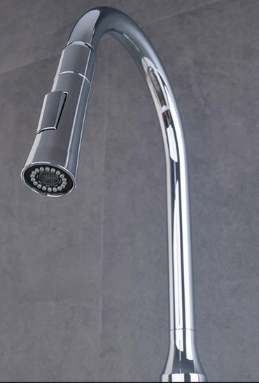 Kitchen Faucet WaterMark Chrome Single Lever Pull Out Handle swivel 360 degrees water Mixer Tap