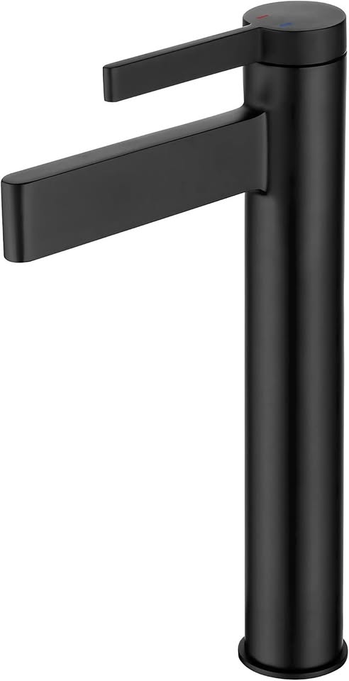 Contemporary Basin Mixer Tap Deck Mounted Brass For Bathroom