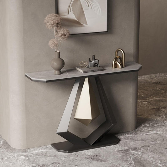 Contemporary Narrow Console Table – Sturdy Entryway, Hallway, or Sofa Table for Living Room and Foyer