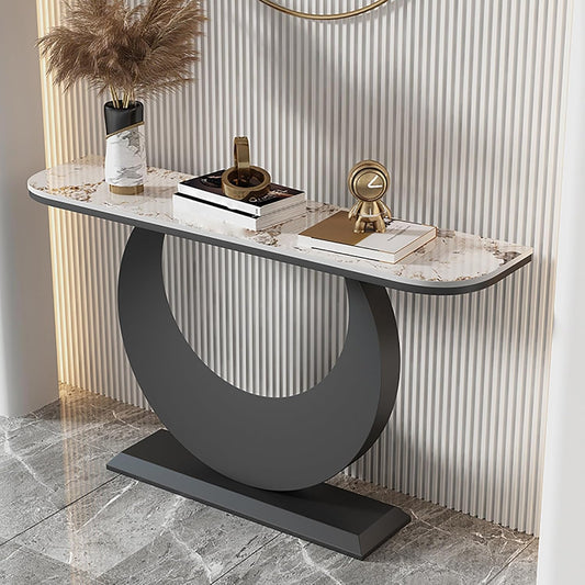 Narrow Console Table, Modern Entryway and Sofa Table, Accent Table for Hallway, Living Room, Bedroom