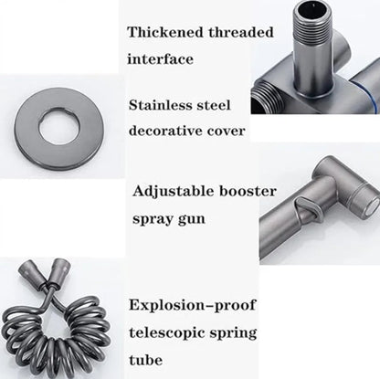 Bidet Sprayer With Dual Switch Outlet