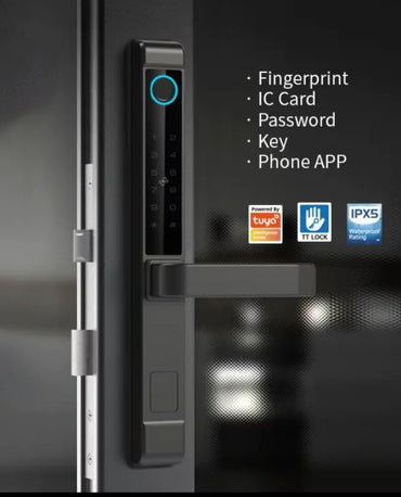 Smart Lock With Keyless, Finger Print , Paasword & Key (L208)