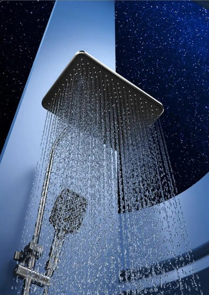 Digital LED Display Shower Head With Piano Button