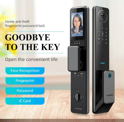 Smart Video Door Lock Tuya Wifi App Smart Facial Lock With Camera (S61)
