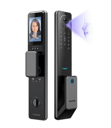 Smart Video Door Lock Tuya Wifi App Smart Facial Lock With Camera (S61)