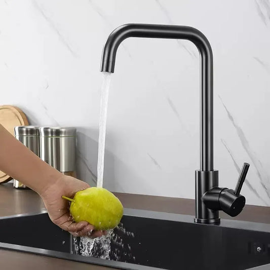 SK002-GM Gun Grey Stainless Steel Kitchen Faucet with Mixer