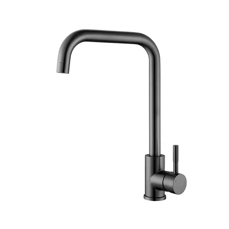 SK002-GM Gun Grey Stainless Steel Kitchen Faucet with Mixer