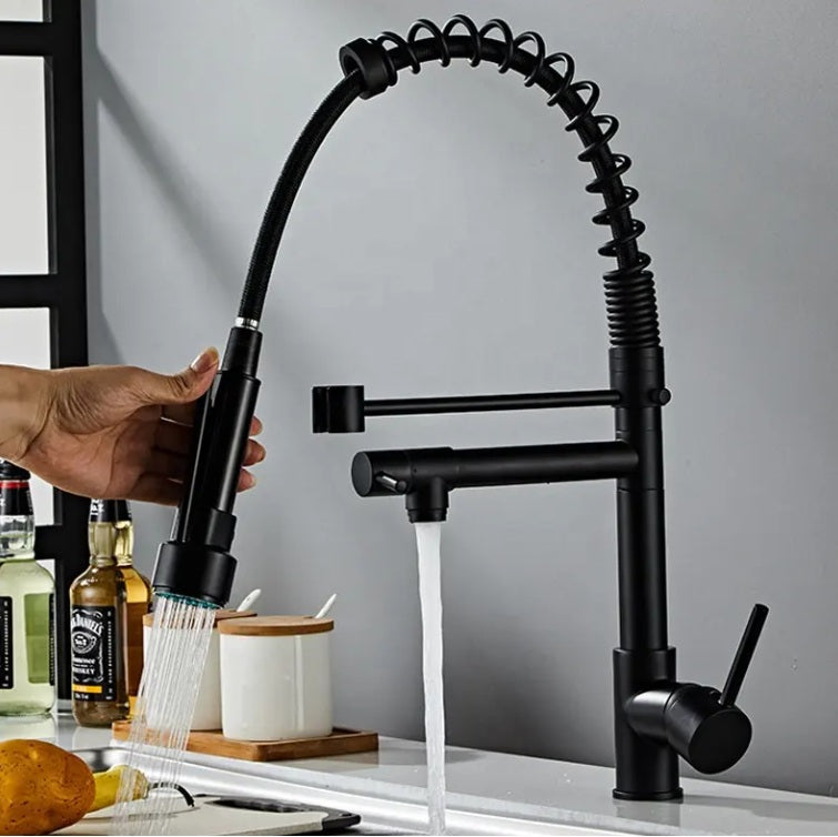 SK002-C Chrome Stainless Steel Kitchen Faucet with Mixer