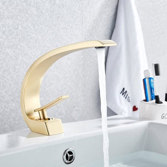 Brass Mixer Faucet Tap for Bathroom Sink