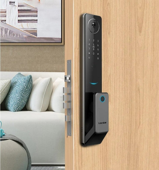 Smart Video Door Lock Tuya Wifi App Smart Facial Lock With Camera