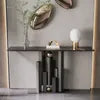 Modern Minimalist Console Table – Stylish High-End Compact Table for Living Room & Office